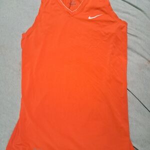 Nike Bright Orange Sleeveless Top